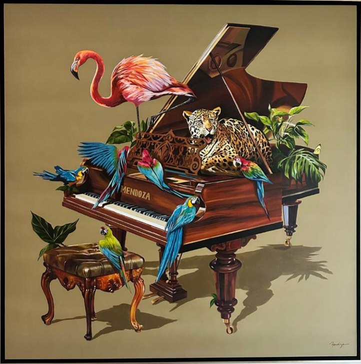 JAGUAR SOBRE PIANO (JAGUAR ON PIANO)